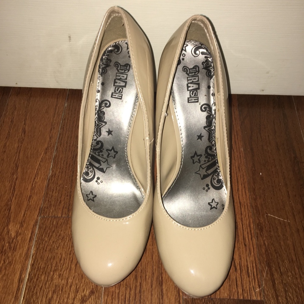 Nude Pumps-9 - Picture 2 of 6